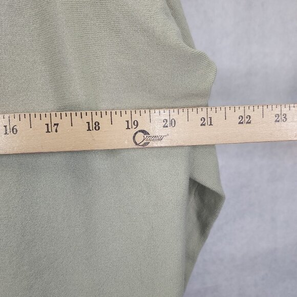 Marla Wynne Cardigan Women Large Sweater Tie Front Mint Green Cotton Lightweight - Picture 14 of 14